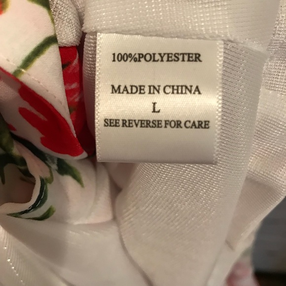 Floral spring dress with long sleeves - Picture 2 of 8